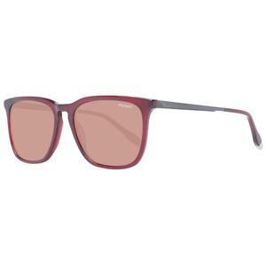 Hackett Square Sunglasses Red Frame Men Red